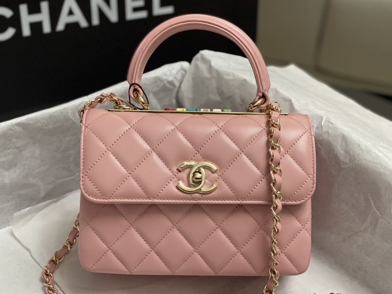 Ch**el top handle bags
